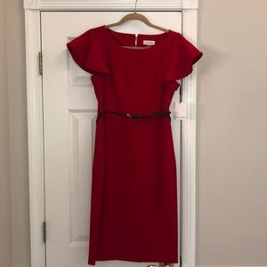 NWT Calvin Klein Red Dress 💃
